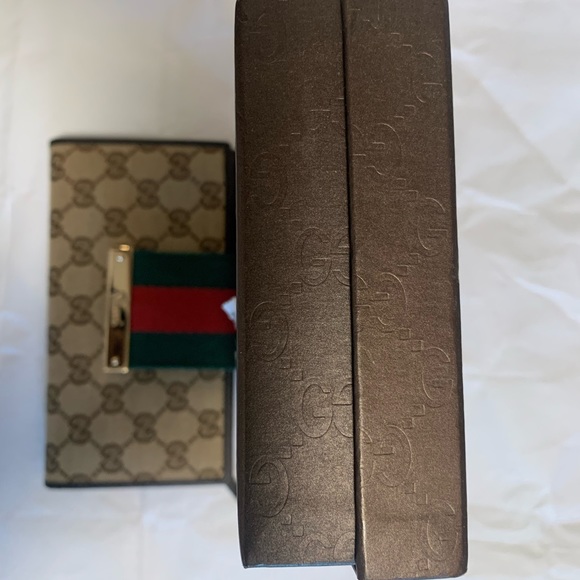 Authentic Gucci Monogram Continental Ebony Wallet - Picture 8 of 10